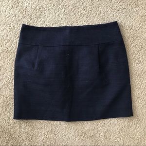 J. Crew Factory Navy Skirt